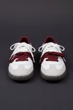 Muggo ETRO Çift Bağcıklı Günlük Kadın Sneaker Spor Ayakkabı