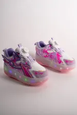 Muggo PATO Çocuk Işıklı Patenli Tekerlekli Sneaker Spor Ayakkabı