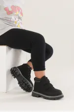 Bottes Muggo GADGET pour enfants, unisexes, confortables et résistantes au froid, avec fermeture velcro.