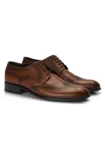 Chaussures classiques pour hommes Muggo H046 en cuir véritable