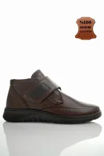 Bottes pour femmes Muggo en cuir véritable avec semelle orthopédique et éperon du talon, garanties médicalement