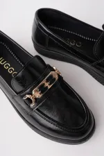 Mocassins décontractés pour femmes Muggo OXFORDIA avec boucle métallique