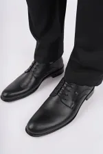 Chaussures classiques pour hommes Muggo H043 en cuir véritable