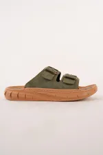 Muggo AUGUSTA Ayarlanabilir Çift Tokalı Günlük Erkek Terlik