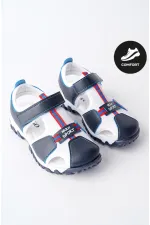 Sandales unisexes pour enfants Muggo TWEETY, garanties pour un usage quotidien, avec semelle orthopédique légère et bout fermé, fermeture velcro.