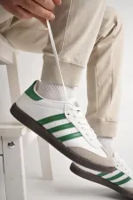 Muggo JABBAR Unisex Ortopedik Günlük Garantili Bağcıklı Yürüyüş Koşu Sneaker Spor Ayakkabı