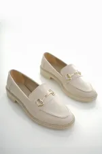 Mocassins décontractés pour femmes Muggo SUSSIE avec boucle métallique garantie