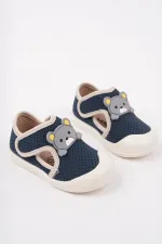 Muggo SCOT Cırtlı Ayıcıklı Günlük İlk Adım Bebek Spor Ayakkabı