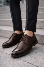 Muggo MATHEW Genuine Leather Lace-up Men's Classic Casual Shoes Muggo MATHEW Genuine Leather Lace-up Men's Classic Casual Shoes