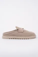 Mocassins Muggo Vintage en cuir suédé, décontractés et confortables, à bout fermé, pour femmes.