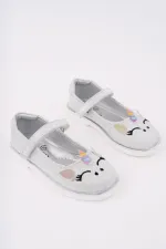 Muggo PATY Cırtlı ve Simli Günlük Kız Çocuk Babet