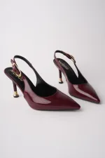 Escarpins à bout pointu et dos ouvert pour femmes Muggo CHIC