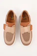 Muggo RABIDS Velcro Patterned Casual Kids' Sneaker Sports Shoes