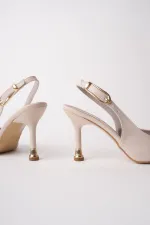 Escarpins à bout pointu et dos ouvert pour femmes Muggo CHIC