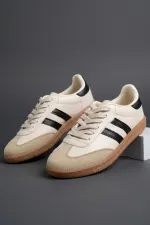 Muggo DORGO Kadın Günlük Bağcıklı Yürüyüş Koşu Sneaker Spor Ayakkabı