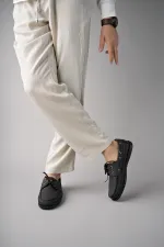 Muggo Sidro chaussures décontractées classiques en cuir véritable garanties pour hommes