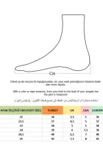Muggo FENİKS Hakiki Deri Çift Fermuarlı Kadın Bot