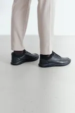 Muggo Fire Garantili Erkek Günlük Klasik Hakiki Deri Casual Rahat Ortopedik Ayakkabı