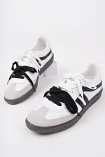 Muggo RETRO Çift Bağcıklı Günlük Kadın Sneaker Spor Ayakkabı