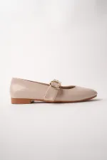 Ballerines Muggo DAISIE pour femmes avec boucle dorée