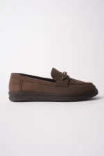 Mocassins décontractés en daim à détails perlés pour femmes Muggo AUREVA