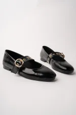 Ballerines Muggo DAISIE pour femmes avec boucle dorée