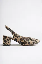 Muggo GZHW711 Escarpins à talons hauts pour femmes, dos nu, style classique décontracté, élégants et confortables.