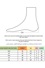 Muggo CARİNA Kalın Taban Keten Kumaş Bağcıklı Kadın Günlük Sneaker Spor Ayakkabı