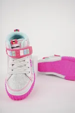 Chaussures de sport orthopédiques Muggo KUKULİ pour enfants, à lacets et scratch, sur le thème Lego.