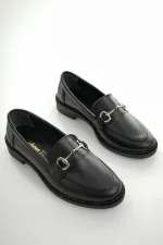 Mocassins décontractés pour femmes Muggo SUSSIE avec boucle métallique garantie