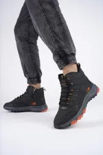 Bottes d'hiver unisexes Muggo Alaska, garanties pour la randonnée en plein air, à lacets et fermeture éclair latérale.