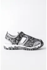 Sandales unisexes pour enfants Muggo TWEETY, garanties pour un usage quotidien, avec semelle orthopédique légère et bout fermé, fermeture velcro.