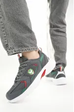 Amed Spor BRAİN Unisex Ortopedik Günlük Bağcıklı Sneaker Spor Ayakkabı