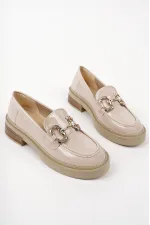 Muggo CARMENTA Women's Loafer Thick Sole Buckle Casual Everyday Moccasin Shoes Muggo CARMENTA Women's Loafer Thick Sole Buckle Casual Everyday Moccasin Shoes