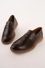 Muggo PEDRO Genuine Leather Slip-on Men's Classic Casual Shoes Muggo PEDRO Genuine Leather Slip-on Men's Classic Casual Shoes