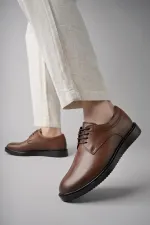 Chaussures décontractées classiques en cuir véritable pour hommes Muggo Mendy, garanties