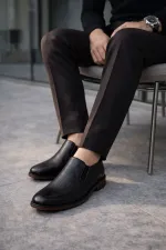 Muggo CRISH Genuine Leather Slip-on Men's Classic Casual Shoes Muggo CRISH Genuine Leather Slip-on Men's Classic Casual Shoes