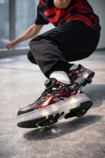 Muggo PATO Çocuk Işıklı Patenli Tekerlekli Sneaker Spor Ayakkabı