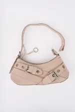 Muggo DOCPE Kadın Kemer Detaylı Baget Çanta