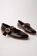 Ballerines Muggo DAISIE pour femmes avec boucle dorée