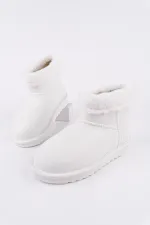 Muggo FROSTY Kadın Kürklü Yağmur Ve Kar Botu