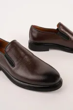 Muggo DIMITROV Genuine Leather Laceless Men's Classic Casual Shoes
