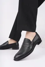 Muggo H040 Genuine Leather Classic Men's Shoes