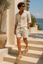 Muggo AUGUSTA Ayarlanabilir Çift Tokalı Günlük Erkek Terlik