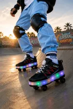 Muggo SKATE Kids' Light-Up Roller Skates/Sneakers Muggo SKATE Kids' Light-Up Roller Skates/Sneakers