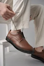 Chaussures décontractées classiques en cuir véritable pour hommes Muggo Mendy, garanties