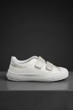 Chaussures de sport décontractées à paillettes et à scratch Muggo ORIELLA pour filles