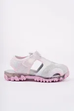 Muggo SLYVESTER Günlük Önü Kapalı Cırtlı Unisex Çocuk Sandalet