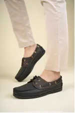 Muggo MİLLER Garantili Hakiki Deri Erkek Günlük Klasik Casual Ayakkabı