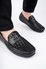 Chaussures décontractées pour hommes Muggo WOLTZ en cuir véritable classique garanti